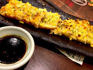 とうもろこしのチヂミ