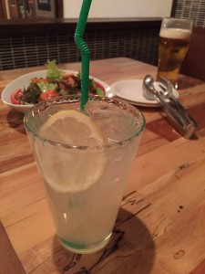リンゴ酢レモンスカッシュ