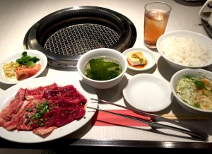 カルビ＆ロース定食