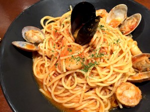 魚介のパスタ