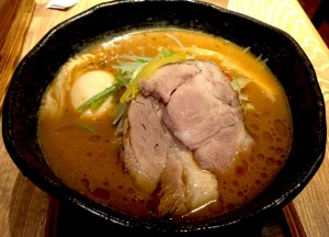 頂上味噌麺 味玉入り