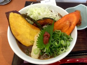 名物中野カレーうどん