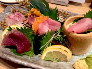 お造り3種盛り合わせ