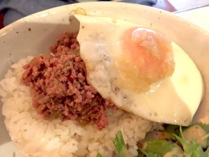 豚ひき肉とセロリのタイ風炒め