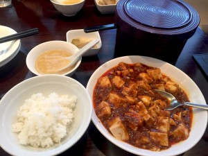 芝蘭マーボードーフランチセット