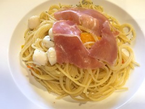 本日のペペロンチーノ（塩味）