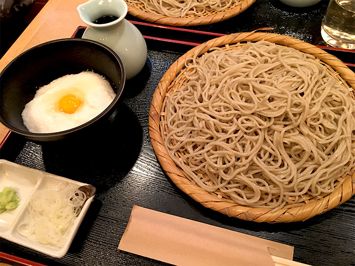 ランチ営業のみ、なくなり次第終了の手打蕎麦、松永♪是非行ってみる価値あり！