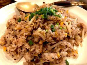 豚肉黒コショウ焼めし