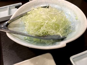 キャベツ（おかわり自由）