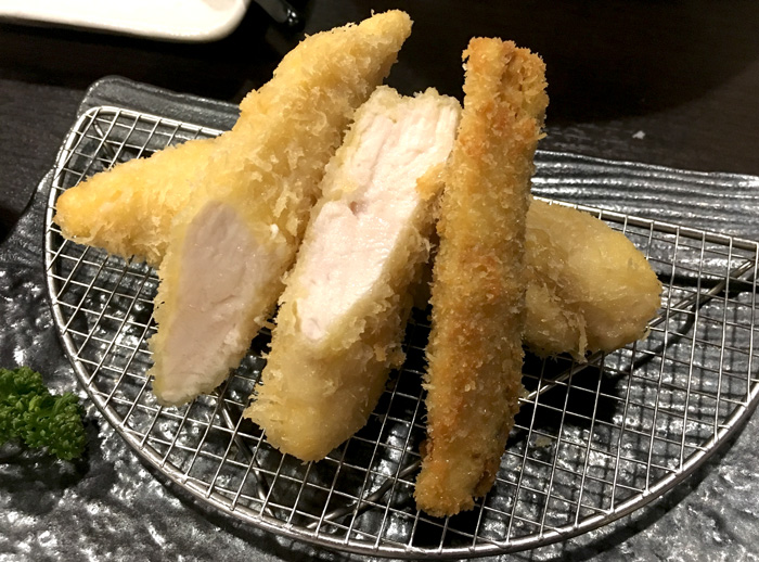 ササミかつは想像を超える柔らかさ！テレビで紹介されたお店。イマカツ銀座店。