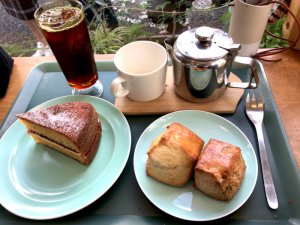 ビクトリアスポンジ&スコーン