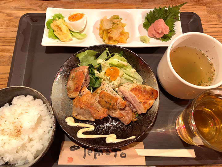 チキンハーブ塩焼き
