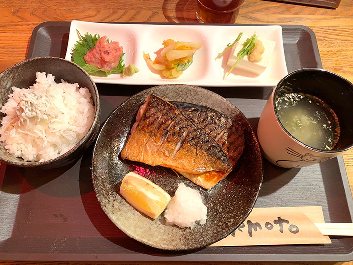 鯖の文化干し焼き