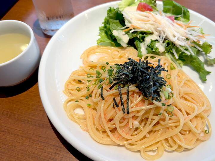 明太子クリームパスタ