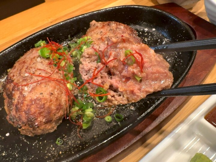 黒毛和牛ハンバーグセット