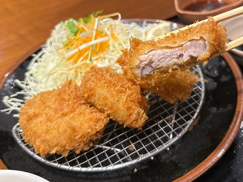 やわらかヒレカツ定食