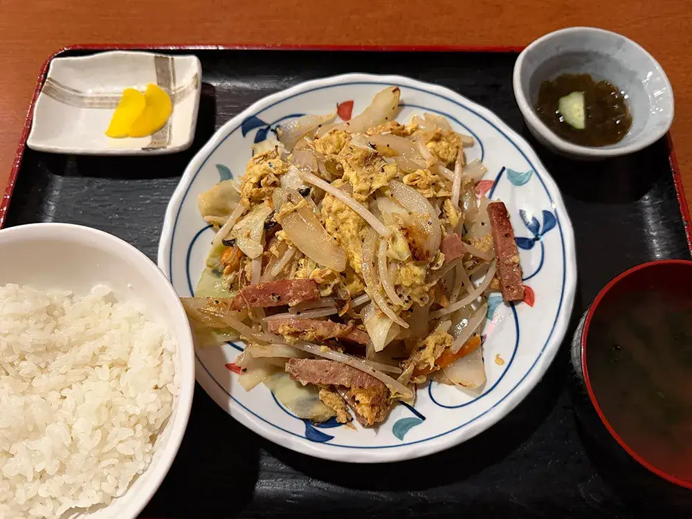 トーフチャンプルー定食