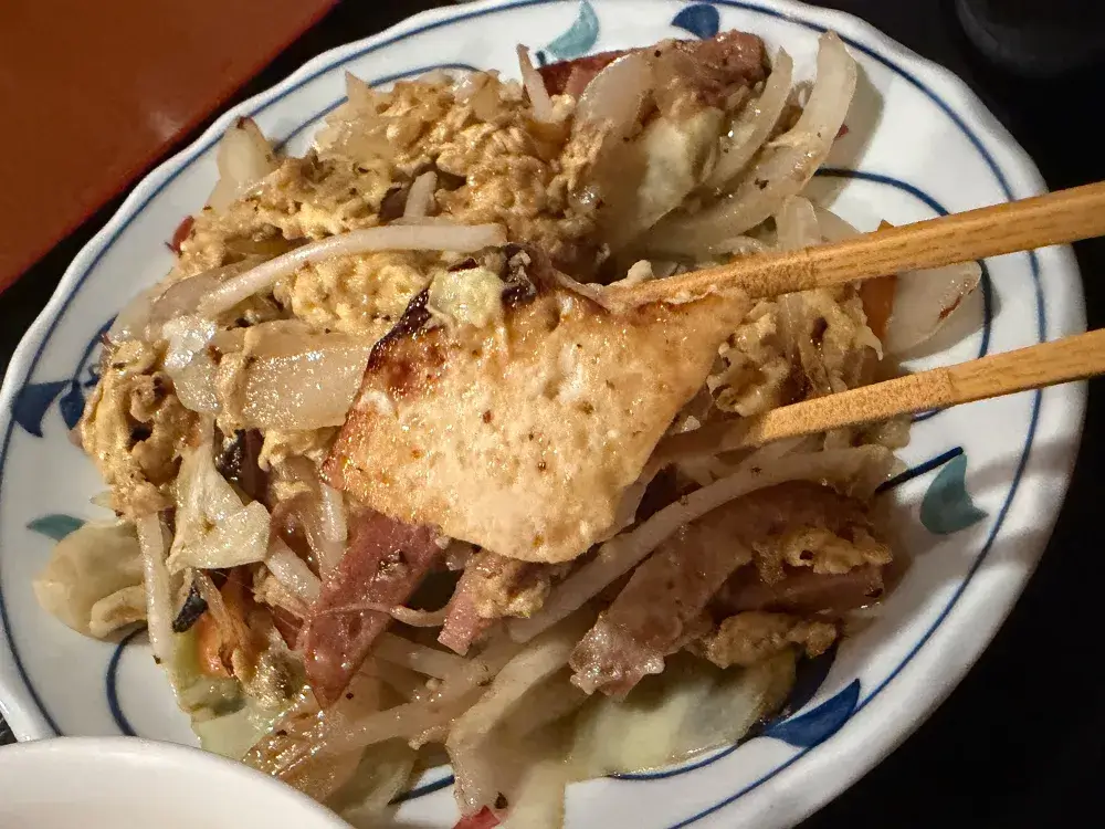 トーフチャンプルー定食