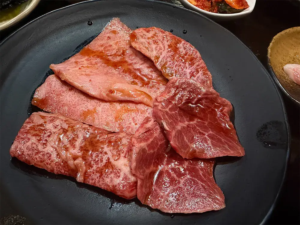 焼肉食道かぶり 焼き肉Bセット